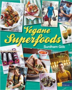 Vegane Küche - einfach, lecker und voller Power Surdham Göb, Pionier der veganen Küche und erfahrener Kochprofi, präsentiert in diesem Buch eine Fülle neuer Rezepte: von originellen Frühstücksideen, kraftspendenden Drinks und Superfood-Snacks über wunderbar abwechslungsreiche Hauptspeisen bis zu raffinierten rohen Kuchen und Pralinés. Alle Rezepte sind einfach zu Hause nachzukochen. Die verwendeten Superfoods, Zutaten, die besonders reich an wertvollen Nährstoffen sind, sind problemlos auch bei uns erhältlich.