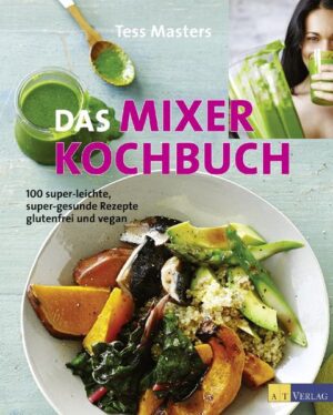 Gesundes Essen soll schmecken und Spass machen! 100 vollwertige, vegane und glutenfreie Rezepte, viele davon roh, nuss-, soja-, mais- und zuckerfrei. Von Smoothies, Suppen und Aufstrichen bis zu überraschend vielseitigen Rezepten für Appetithappen, Salate, Hauptgerichte und Desserts, die alle zumindest eine gemixte Komponente enthalten. Rezepte, die blitzschnell zubereitet sind und problemlos gelingen. Sie sind abwechslungsreich und wohlschmeckend und tun dazu noch eine Menge für Ihre Gesundheit. Fotos: Anson Smart