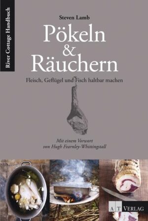 Alles, was Sie über das Pökeln, Räuchern und Haltbarmachen von Fleisch und Fisch wissen müssen. Einst entstanden aus der Notwendigkeit, Lebensmittel haltbar zu machen, finden die alten handwerklichen Techniken Pökeln, Beizen, Lufttrocknen und Räuchern heute wieder vermehrt Interesse bei allen, die Produkte von Grund auf selbst herstellen möchten. Ausführlich, praxisnah und gut nachvollziehbar werden sämtliche Grundlagen beschrieben und die verschiedenen Techniken erklärt: Einsalzen, Trocken- und Nasspökeln, Lufttrocknen, Kalt- und Heissräuchern. Ein guter Fleischwolf, ein Wurstfüller und eine improvisierte Räucherkammer genügen, um selbst herzhafte Delikatessen wie Lardo, Pancetta, Salami, Chorizo, würzigen Räucherlachs oder ein delikates Entenconfit herzustellen.