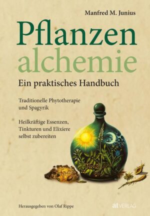 Die »Pflanzenalchemie« von Manfred M. Junius gehört bis heute zu den Standardwerken der Spagyrik. Grundlegend für die alchemistische Arbeit ist das Verständnis der unsichtbaren Kräfte, auf denen das Leben beruht die vier Elemente, die Dreigliederung der Welt, das Wirken der Gestirne. Sie werden erläutert und zugleich in eine moderne Forschung integriert und mit der praktischen Umsetzung verbunden. Der Leser erhält nicht nur eine profunde Einführung in die Geheimnisse alchemistischen Denkens, sondern auch konkrete Anleitungen zur Selbstherstellung wertvoller Arzneimittel. Die komplexen Anleitungen sind mit Originalzitaten und alten Texten untermauert leicht nachvollziehbar und umsetzbar. Für die Neuauflage wurde das Buch von Olaf Rippe überarbeitet, kommentiert, erweitert und neu durchgehend farbig bebildert. Mit Hinweisen auf heute spagyrisch arbeitende Firmen.