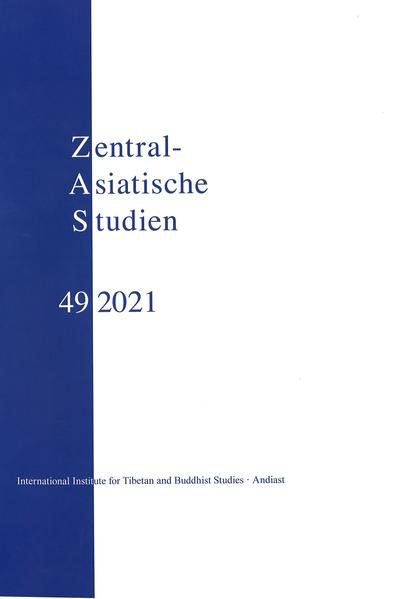 Zentralasiatische Studien 49 (2021) | Dieter Schuh