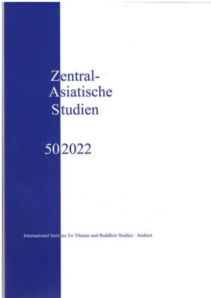 Zentralasiatische Studien 50 (2022) | Dieter Schuh, Lewis Doney