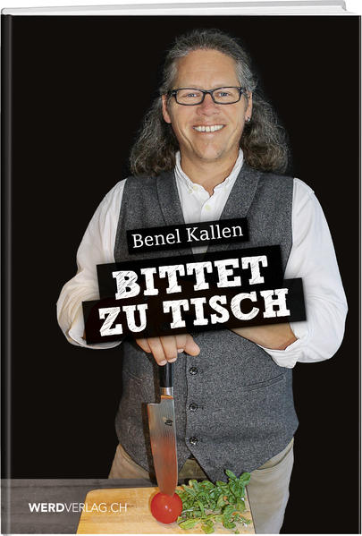 Zu seinen Gästen gehören nicht nur die Jury-Damen aus der Fernsehsendung «Männerküche». Er kann auch anders. Bernhard Kallen, von seinen Freunden Benel genannt, bewegt sich gerne an unterschiedlichen Tafelrunden. Vom simplen schnellen Menü zur anspruchsvollen Frauenrunde, über Köstlichkeiten unterwegs bis hin zum romantischen Tête-à-Tête beinhaltet sein Erstlingswerk 68 Rezepte in 10 Themen geordnet, welche sich gut untereinander kombinieren lassen, einfach aufgebaut und mit den üblichen Küchenutensilien nachkochbar sind.