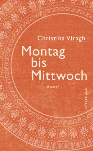 Zwei, die in den achtziger Jahren jung sind, stehen auf einer Lichtung in den Bergen von Tolfa nördlich von Rom. Horst hofft, hier im Herzen des Etruskerlands Artefakte auszugraben und sich mit dem Erlös die Freiheit zu erkaufen. Marius hat eine glänzende akademische Karriere vor sich und macht hier nur aus Lust am Spiel mit. Der Dritte im Bund, Alfred, ist an diesem heißen Augustmontag nur in einem Traum präsent, der aber für alle drei sehr reale Konsequenzen haben wird. So wie überhaupt jener Tag für sie und eine Reihe weiterer Protagonisten. Am Ende schließt sich der Kreis, auf dem sich die Geschichte durch die Monate eines Jahrs bewegt, an einem Mittwoch auf überraschende Art. Montag bis Mittwoch führt an verschiedene Schauplätze, Rom, Zürich, eine kleine Stadt in Oberfranken, wobei Christina Viragh die Fäden menschlicher Beziehungen und Schicksale über Zeiten und Distanzen hinweg zu einem lebendigen Teppich verknüpft.