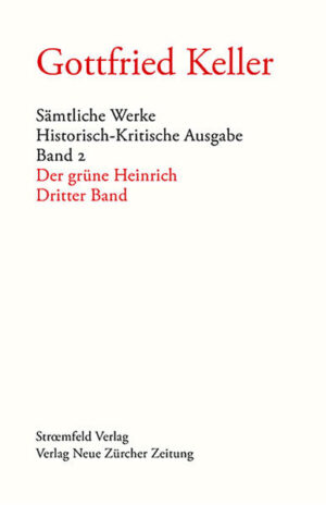 Der grüne Heinrich zählt zu den grossen Bildungsromanen der deutschen Literatur. Die zweite, von Keller selbst überarbeitete Fassung erschien 1879/80. Sie wurde für den etablierten Schriftsteller zur Begegnung mit sich selbst, mit seinen biografischen, weltanschaulichen und künstlerischen Anfängen.