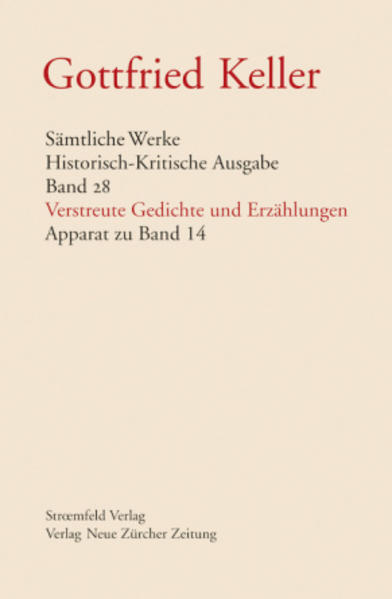 Gebrauchsliteratur spielt in Gottfried Kellers OEuvre eine bedeutende Rolle. Mit politischer Lyrik in der Linkspresse begann seine Karriere. Gelegenheitsgedichte zu Schützenfesten, Sängerfesten und Jubiläumsfeiern schrieb er bis in seine letzten Jahre. Mit Kalendererzählungen beteiligte er sich an der Volkserziehung. Band 14 enthält neben diesen Publikationen unveröffentlichte Briefgedichte und Albumblätter, kaum bekannte Fassungen der «Liebeslieder» und anderer Gedichtzyklen sowie die Erstfassung des «Apothekers von Chamouny». Präsentiert werden u. a. zwei bisher unbekannte satirische Kurztexte. Band 28 gibt einen umfassenden Überblick über Zeitungen, Zeitschriften, Almanache und Anthologien, in denen zu Lebzeiten Einzeldrucke und autorisierte Nachdrucke von Kellers Gedichten und Erzählungen erschienen sind. In den Kommentaren wird besonderes Gewicht auf Zeugnisse gelegt, die dokumentieren, wie Kellers Gebrauchstexte verwendet wurden und welche Funktion sie hatten.