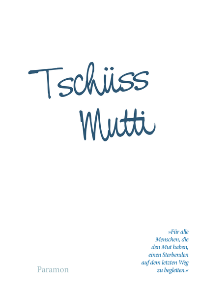 Dies ist ein Buch über die letzten Tage meiner Mutter, die sich bewusst für ein selbstbestimmtes Sterben entschieden hatte. Es beschreibt fast ein ganzes Jahr - vom ersten Gedanken bis zur konkreten Umsetzung ihres Entschlusses und meinen Spagat zwischen Pflichterfüllung und Verweigerung sie auf diesem Weg zu begleiten.