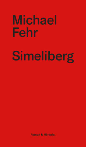 Die Welt in "Simeliberg" ist gezeichnet von Gegensätzen: da die scheinbare Normalität der Oberwelt, dort die dunklen Machenschaften im sumpfigen Loch. Droben die Menschen Weiss und Wyss, drunten der Bauer Schwarz. Dazwischen der Grenzgänger Griese, der je länger, desto stärker zwischen alle Fronten und in die Mühlen der Behörden gerät. In einer so kargen wie liebevollen Sprache erzählt Michael Fehr von einem rätselhaften Kriminalfall. Er evoziert eine Geschichte von existenzieller Wucht um Themen wie Ideologie und Verwirrung, Vereinsamung und Geborgenheit. Bis ins Feinste der Worte inszeniert der Autor ein poetisch-musikalisches Gesamtwerk. Mit einem Auszug aus "Simeliberg" gewann Michael Fehr 2014 an den Tagen der deutschsprachigen Literatur in Klagenfurt den Kelag-Preis sowie den Federwelt-Preis der Automatischen Literaturkritik. Dem Buch liegt ein Download-Code für das gleichnamige Hörspiel des Bayerischen Rundfunks bei in Regie von Kai Grehn.