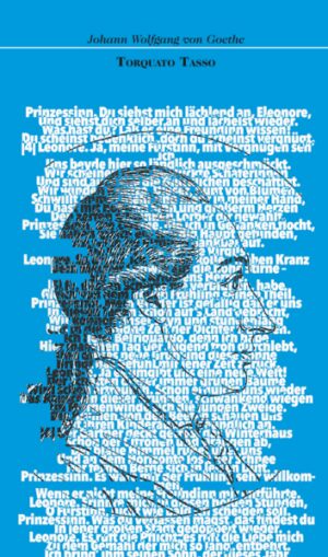 Johann Wolfgang von Goethe: Tasso. Schauspiel. Der Nachdruck des Textes in der „Bibliothek der Erstausgaben“ folgt originalgetreu in Orthographie und Interpunktion der Erstausgabe von 1790. Die Originalpaginierung wird im fortlaufenden Text vermerkt. Der Anhang (Textgestalt, Glossar, Zeittafel, Nachwort) gibt Auskunft zu Leben und Werk.