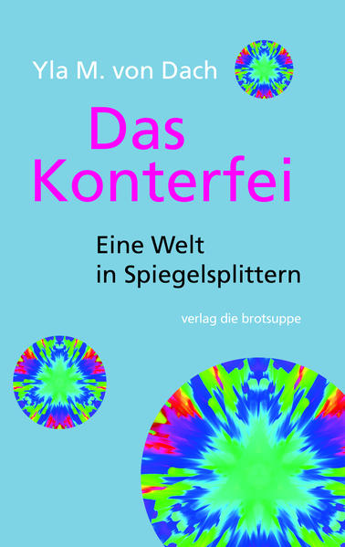 »Das Konterfei besitzt ein Wirklichkeitssieb, das ganze Fragmente von Lebensgeschichten, die anderen vielleicht bedeutsam erscheinen, ­einfach durchrutschen lässt! Kaum erlebt, scheinen diese Fragmente zu den Sedimenten aller anderen geschriebenen und ungeschriebenen Geschichten zu fallen, in Staub, Sand und Dreck! Was das Sieb zurückbehält, sind eigenartige Splitter, die aussehen wie Glas- und Spiegelsplitter, die seit Unendlichkeiten an Kieselstränden von der Brandung gebeutelt, zerkleinert und geschliffen worden sind und im Wasser das Sonnenlicht auffangen, was ihnen die Leuchtkraft von Kristallen verleiht. Solche Glas-, Licht- oder Spiegelsplitter rutschen dem Konterfei seit jeher zu anderen Splittern in ein Kaleidoskop, das sich vor seinem inneren Auge dreht. So setzt sich ihm aus Splittern das merkwürdige, immer neu entstehende Muster einer Welt und eines ihm so vertrauten wie fremden Lebens zusammen, das zu betrachten es nicht müde wird. Das Schöne am Kaleidoskop, so hat das Konterfei sich das zurechtgelegt, das Schöne ist, dass man sich damit ein bisschen ausruhen kann von allem Verstehenwollen und Erklären. Es dreht sich, und man schaut. Es dreht sich, und man schaut. Und die entstehenden Muster sind schön, auch wenn es in jedem hässliche Splitter gibt.« Yla M. von Dach