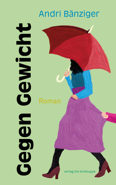 »Gegen Gewicht« erzählt die Erlösungsgeschichte einer betäubten Mutter, die unter dem Druck ihrer beeinträchtigten und eigensinnigen Tochter nach und nach aufbricht. »Ich fühlte mich, als sähe ich Aliena zum ersten Mal, als sähe ich sie wirklich, auf kleinen Pickeln kam sie meine Mauer hochgeklettert, mit jedem Einschlag barst der Beton, und als sie oben war, konnte ich sie sehen in ihrer Ganzheit, und ihre Schönheit drückte schwer auf mich, es schmerzte, ich fühlte es in der Kehle, ich fühlte es in der Brust, im Bauch, in den Beinen, Steine fielen nieder, krachten, Beton, der aufbricht.«