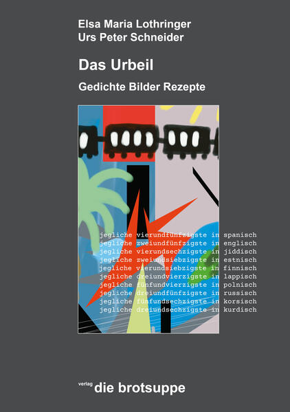 Zwei sehr verschiedene Menschen, Elsa Maria Lothringer (geboren 1967 in Worms), Grafikerin und Buchillustratorin, und Urs Peter Schneider (geboren 1939 in Bern), Musiker und Texter, widmen hier ihre Arbeit auf recht unterschiedliche Weise einem bösen Zeitgeschehen. Ihre Sicht ist ungleich, ihre Art und Weise, sich auszudrücken ebenfalls. Biel hat beiden in ihrer jeweiligen Biographie immer viel, aber nicht dasselbe bedeutet. Vierunddreissig Bilder, meist drucktechnisch zerstörte, von Elsa Maria Lothringer, auf trügerischen Farbgrund gebannt, stellen das verlorene Schöne einer verdummten Verbrauchergesellschaft radikal ungeschönt in Frage. Von Urs Peter Schneider finden sich vierunddreissig dazwischengefügte, scheinbar unabsichtlich gestaltete Gedichtseiten, hintersinnige, auch fehlerbehaftete und böse komische Texte. Die dem Buch beigelegte DVD enthält 100 sogenannte Rezepte (Kompositionen 2010-11). Gedichte, Bilder, Rezepte: eine Versammlung unbeantwortbarer, kunstferner Produkte, wie sie zu Covidzeiten auch der schönen Stadt Biel zu denken geben.