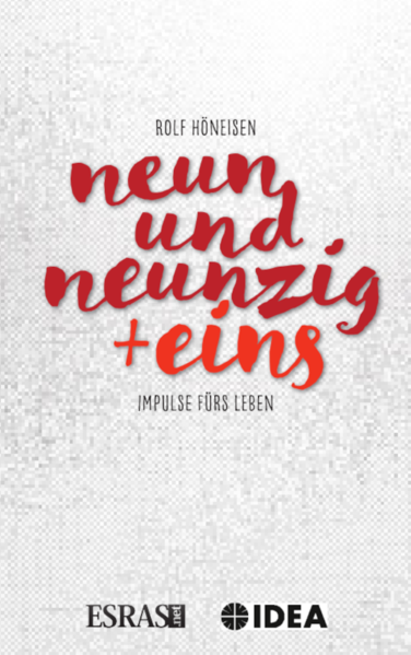 Mit einem Ohr am Puls der Menschen, mit dem anderen am Herzen Gottes. So schreibt Rolf Höneisen Gedanken zur Zeit und Impulse fürs Leben. Als Chefredaktor des Wochenmagazins IDEA schrieb er wöchentlich ein Editorial, insgesamt über 400. Aktuell und auf den Punkt gebracht, mit überraschenden Bezügen und herausfordernden Denkanstössen. Das vorliegende Buch ist eine Selektion von einhundert in sich abgeschlossenen Beiträgen. Ein Buch für persönliche Lesemomente, aber auch zum Vorlesen. Und eine Fundgrube mit Ideen für Referate und Predigten.