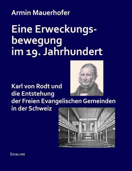 Karl von Rodt, aus einer vornehmen Berner Patrizierfamilie stammend, wurde von der Erweckung (»Réveil«) in Genf erfasst. Aus innerer Überzeugung schloss er sich einer kleinen Gruppe in Bern an, die eine von der Staatskirche getrennte Gemeinde aufzubauen suchte. Die bernische Regierung schritt hart gegen diese Gruppe ein und verbannte Karl von Rodt aus dem Kanton Bern. Während der Verbannung hielt er sich in Genf, Paris und London auf, wo er die Erweckungsbewegung und ihre verschiedenen theologischen Schwerpunkte kennenlernte. Nach einem politischen Umschwung 1831 im Kanton Bern konnte Karl von Rodt wieder in seine Heimatstadt zurückkehren. Er begann vom Staat unabhängige Gemeinden aufzubauen, die sich später »Freie Evangelische Gemeinden« nannten. Durch persönliche Kontakte-weit über die Landesgrenzen hinaus-konnte er vor allem in Deutschland und Norwegen die freikirchliche Bewegung mitprägen. Die vorliegende Dissertation ist für das Verständnis der Entstehung und Entfaltung der freikirchlichen Bewegung in der Schweiz und darüber hinaus von grosser Bedeutung.