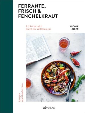 Lesen und Essen sind die grossen Leidenschaften der Journalistin und Bloggerin Nicole Giger. Gute Gerichte nähren den Körper, gute Bücher den Geist. Dass Kochen, Essen und Geniessen auch in der Literatur und im Leben von vielen Schriftstellerinnen und Schriftstellern eine Rolle spielen, verwundert darum kaum. Nicole Giger verwebt ihre eigenen Rezeptkreationen mit der Literatur, lässt Autorinnen und Autoren aus aller Welt zu Wort kommen und erzählt persönliche kulinarische Anekdoten aus ihrem Leben. Die Rezepte sind unkompliziert, farbenfroh und gesund, die Literatur facettenreich und inspirierend. Nach der Lektüre wissen Sie nicht nur, was es morgen zum Abendessen gibt, sondern auch, welche Lektüre dazu die passende wäre. Geschichten, Gemüse und Genuss - wer das mag, ist hier richtig. Ein inspirierendes Koch- und Lesebuch.