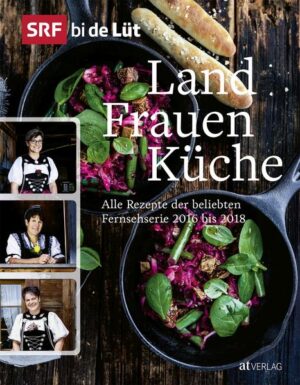 Längst zählt sie zu den beliebtesten Sendereihen des Schweizer Fernsehens und ist aus dem Herbstprogramm nicht mehr wegzudenken - die »Landfrauenküche« von »SRF bi de Lüt«. Seit 2007 stellt sie jedes Jahr sieben Landfrauen aus verschiedenen Regionen der Schweiz vor, gibt Einblick in ihren abwechslungsreichen, meist vollgepackten Alltag mit Haus, Hof und Familie und präsentiert ihre Küche. Jede von ihnen kocht im Rahmen eines Kochwettbewerbs ein Menü aus drei Gängen mit Vorspeise, Hauptgericht und Dessert, die dann von den anderen Beteiligten gekostet und bewertet werden. Dieses Buch enthält die Porträts und Rezepte der einundzwanzig Landfrauen aus den Sendungen der Jahre 2016 bis 2018. Ein abwechslungsreiches Bild der ländlichen Schweiz und 63 Rezepte, die Tradition mit Moderne verbinden, aber immer im Hiesigen und Lokalen verwurzelt bleiben. Währschaft, klar und authentisch.