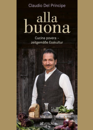 Claudio Del Principe schöpft für sein neues Kochbuch aus dem Reichtum der »Cucina Povera« und erklärt sie zur zukunftsweisenden Kochkultur: Simpel, schmackhaft und ökologisch sinnvoll. Die Basis bilden günstige, saisonale, regionale und leicht verfügbare Zutaten: Gemüse, Getreide, Hülsenfrüchte, etwas Knoblauch, Olivenöl, selbst altbackenes Brot ist gut für ein seelenwärmendes Festessen. Die Cucina Povera gilt als »bescheidene Küche« Italiens und umfasst regionale Gerichte aus der ländlichen Tradition. Schlichte Kombinationen, einfache Zubereitung und Reduktion auf das Wesentliche sind der Schlüssel zum Geschmackserlebnis. Die Zutaten sind nicht hoch verarbeitet, zurückhaltend gewürzt und gut verträglich. Claudio Del Principe bewahrt in seinen Rezepten nicht nur die Tradition, gekonnt wandelt er die bewährten Rezepte zeitgemäß und variantenreich ab und entfacht so das Feuer für das umwerfend Schlichte aufs Neue.