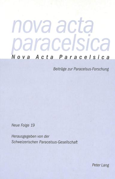 Nova Acta Paracelsica 19 | Bundesamt für magische Wesen