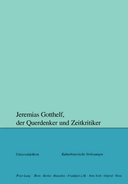 In der Ringvorlesung des Berner Collegium generale zum Gotthelfjahr 2004 präsentierten ein Kirchenhistoriker, ein Ethnologe und fünf Literaturwissenschaftler ihre neuen Einsichten in das Werk und die vielfältige berufliche Tätigkeit des Schweizer Literaturklassikers. Diese Vorträge sind für die Buchpublikation grundlegend erweitert und überarbeitet worden. Der Titel dieses Bandes deutet an, wie Gotthelf als Volks- und Kalenderschriftsteller, christlich-republikanischer Pfarrer, satirischer Zeitkommentator und streitbarer Kirchenmann auf seine Zeitgenossen wirkte. Berühmte Erzählungen wie Die schwarze Spinne und Elsi, die seltsame Magd werden ebenso interpretiert wie die politischen Grossromane Der Herr Esau und Zeitgeist und Berner Geist.