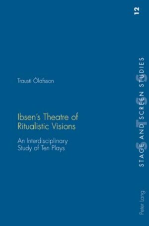This book examines the ritualistic and mythological features derived from various religious traditions depicted in ten Ibsen plays. The worshipping of the Great Mother, the Mysteries of Eleusis, the Hebrew Passover Meal and Yom Kippur, alongside with the most sacred feasts of Christianity, are identified in Ibsen’s texts in a way not discovered before. The outcome is a fascinating voyage through a landscape of ritualistic visions. Throughout the book the author illustrates how the plays contribute to the revival of the sacred in modernist theatre. Each chapter of the book contains a synopsis of the play interpreted, followed by a detailed analysis, which focuses on religious concepts and mythological elements incorporated in Ibsen’s texts.