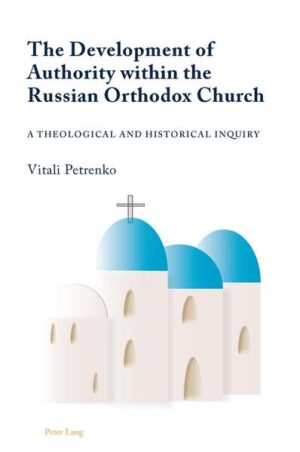 Following the period of glasnost and perestroika, the Russian Orthodox Church rose from the ashes of the Soviet Union and its ideology, and started to reassert its rightful place and authority within and beyond its canonical territory. This authority was exercised and revealed on several levels in relation to the rest of Christendom, both East and West: first, in relation to the ‘Mother’ Church and the Patriarchate of Constantinople and, second, in relation to the Roman Catholic Church and Protestant churches. In this book, the author addresses the previously unexplored issue of authority within the Russian Church and considers how and what type of authority was developed within the Church during its turbulent and controversial history and how this affects its operation today. The work investigates the historical contexts and events which led to a particular concept of authority being formulated in the Russian Orthodox Church within the wider framework of time, geography, theology and philosophy.
