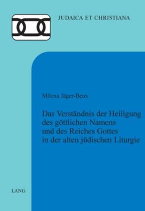 Heilig, heilig, heilig-in dieser unübertrefflichen Schlichtheit bildet das Trishagion Jesajas einen der wesentlichen Bestandteile aller jüdischen und christlichen Liturgien. Es fasst zusammen, was im Judentum durch die Hauptgebete (Schema’, Qaddish und Tefillah) ausgedrückt und von Jesus im Unservater übernommen wird. Auch wenn nur sehr wenige alte liturgische Quellen zur Verfügung stehen, kann man doch davon ausgehen, dass die Heiligung des göttlichen Namens einen der wichtigsten Grundpfeiler der jüdisch-christlichen Spiritualität darstellt. Woher kommt dieses angeborene Bedürfnis des Menschen, Gottes Namen zu heiligen und ihn um das Kommen seines Reiches zu bitten? Diese Frage prägt liturgische und biblische Texte aus der Zeit zwischen 200 v.u.Z. und 200 n.u.Z., sie begleitet und verbindet Theologie wie auch Spiritualität von Juden und Christen durch die Jahrhunderte, ganz unabhängig von der jeweiligen konfessionellen Ausrichtung.