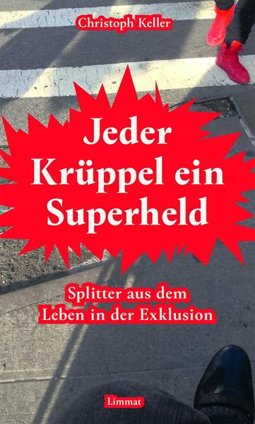 Warum Krüppel «Krüppel» sagen dürfen,alle anderen aber unter keinen Umständen. Und warum Behinderung ein Grund zum Stolz ist: Siebzehn Jahre nach seinem erfolgreichen Erinnerungsroman «Der beste Tänzer» über sein Leben mit Spinaler Muskelatrophie (SMA III) unternimmt Christoph Keller eine ebenso unorthodoxe wie provokative Befragung dessen, was es im 21. Jahrhundert bedeutet, ein Mensch mit körperlicher Behinderung zu sein. Was es bedeutet, den Alltag zu bewältigen, zu lieben, zu schreiben, zu reisen (oder eben nicht), wenn man nicht wie die anderen ist. Wie man auf der Sitzfläche von der Grösse eines A4-Blattes in ein Flugzeug kommt. Wie es sich anfühlt, wenn man im Museum für eine Strecke, die in ein paar Minuten zurückzulegen wäre, fünfzig braucht. Warum man im Gorillagehege in einem Zoo ein Rollstuhlschild am Rollstuhl tragen muss, damit klar ist, dass man in einem Rollstuhl unterwegs ist. Angelegt als Collage verschiedenster Texte und einer Kafkas «Verwandlung» widersprechenden, erschreckend komischen Erzählung,ruft «Jeder Krüppel ein Superheld» zu Mitgefühl und Empörung auf und zeigt auf berührende Weise, wie auch mit einer Behinderung ein volles Leben gelebt werden kann, wenn man akzeptiert, dass die Diagnose «Leben» heisst.