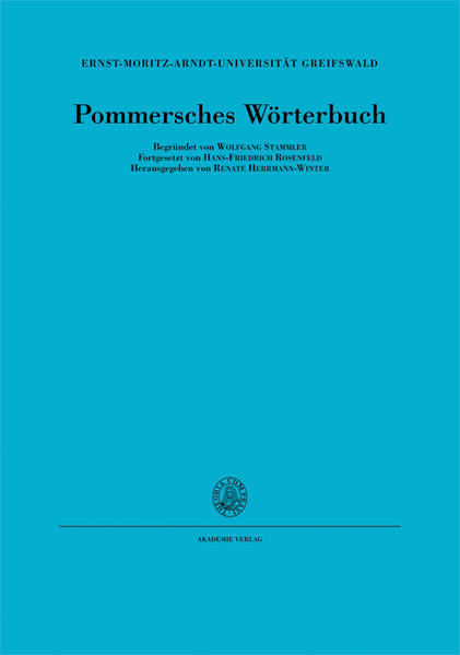 Pommersches Wörterbuch: Pujknüppel bis Ros | Bundesamt für magische Wesen