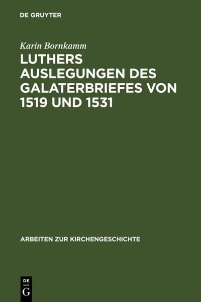 Die seit 1925 erscheinenden Arbeiten zur Kirchengeschichte bilden eine der traditionsreichsten historischen Buchreihen im deutschsprachigen Raum. Sie enthalten Forschungen zur Kirchen- und Dogmengeschichte des Christentums aller Epochen, veröffentlichen aber auch Arbeiten aus verwandten Disziplinen wie beispielsweise der Archäologie, Kunstgeschichte oder Literaturwissenschaft. Kennzeichnend für die Reihe ist der durchgängige Anspruch, historisch-methodische Präzision mit systematischen Kontextualisierungen des jeweiligen Gegenstandes zu verbinden. In jüngerer Zeit erscheinen verstärkt Arbeiten zu Themen einer Kultur- und Ideengeschichte des Christentums in einem methodisch offenen christentumsgeschichtlichen Horizont.