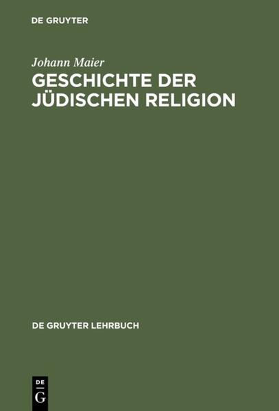 Die von Georg Fohrer angeregte Fortsetzung seiner „Geschichte der israelitischen Religion" (1969) durch eine Geschichte der jüdischen Religion stellte Autor und Verlag vor nicht geringe Probleme. Es handelt sich um den ersten Versuch einer Darstellung der jüdischen Religionsgeschichte in Gestalt eines solchen Lehrbuches. Die Bewältigung des umfangreichen Stoffes erwies sich nicht zuletzt darum als schwierig, weil die Auswahl der anzuführenden Literaturhinweise nicht zu eng getroffen werden durfte, da ja nicht vorausgesetzt werden konnte, dass jeder Leser Zugang zu den entsprechenden judaistischen Bibliographien und Nachschlagewerken hat, und weil selbst unter den Studierenden der Judaistik eine lebhafte Nachfrage nach einer möglichst umfassenden und thematisch geordneten Bibliographie zur Geschichte der jüdischen Religion besteht.