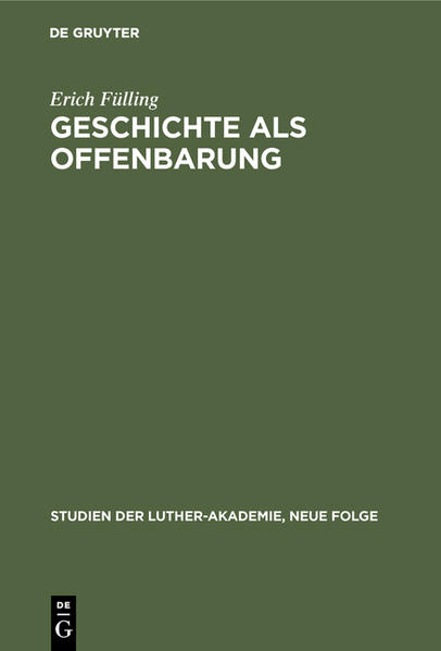 Frontmatter -- Inhalt -- Einleitung -- I. Herders Idee der Geschichte -- II. Hegels absolute Geschichte -- III. Diltheys geisteswissenschaftliche Philosophie des Lebens und die Frage der geschichtlichen Relativität -- IV. Die Frage des Historismus bei Troeltsch -- Ergebnis und Ausblick