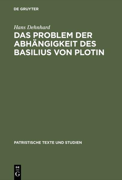 Die Reihe Patristische Texte und Studien publiziert seit 1963 Forschungsergebnisse, die durch die Patristische Kommission, heute ein Gemeinschaftsunternehmen aller deutschen Akademien der Wissenschaften, koordiniert werden. In ihr erscheinen Editionen, Kommentare und Monographien zu den Schriften und Lehren der Kirchenväter.