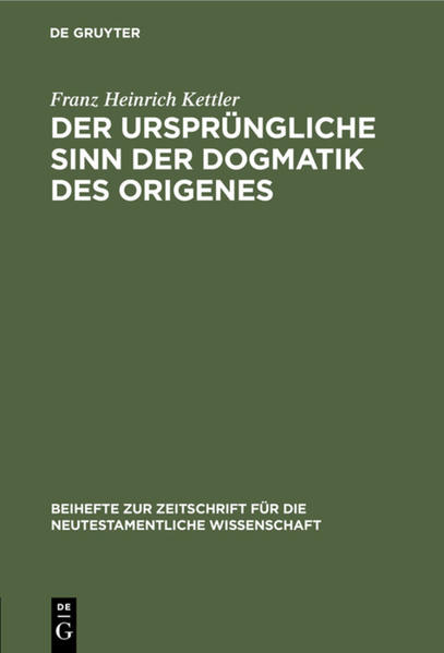 Die Reihe Beihefte zur Zeitschrift für die neutestamentliche Wissenschaft (BZNW) ist eine der renommiertesten internationalen Buchreihen zur neutestamentlichen Wissenschaft. Seit 1923 publiziert sie wegweisende Forschungsarbeiten zum frühen Christentum und angrenzenden Themengebieten. Die Reihe ist historisch-kritisch verankert und steht neuen methodischen Ansätzen, die unser Verständnis des Neuen Testaments befördern, gleichfalls offen gegenüber.