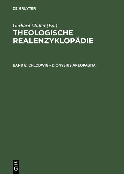 Die Theologische Realenzyklopädie (TRE) als moderne Fachenzyklopädie repräsentiert in 36 Textbänden (1976-2004) den Wissensstand der theologischen Forschung im Ganzen. Mehr als eine Generation von Wissenschaftlerinnen und Wissenschaftlern haben an ihr mitgearbeitet und in mehr als 2.500 Artikeln (auf mehr als 28.000 Textseiten) auf höchstem fachwissenschaftlichem Niveau das einzigartige, international ausgerichtete Nachschlagewerk zu einem Dokument der Wissenschaftsgeschichte gemacht. Die TRE ist ein unverzichtbares Hilfsmittel für Forschung, Studium und Lehre vor allem der Theologie, aber auch ihrer angrenzenden Fachgebiete wie Geschichte, Philosophie, Judaistik, Religionswissenschaften. Die TRE ist auch als 3-teilige Studienausgabe in Paperback veröffentlicht worden. Aaron-Katechismuspredigt (17 Bände) Katechumenat/Katechumenen-Publizistik/Presse (10 Bände) Pürstinger-Zypern (9 Bände) Gesamtregister (Bibelstellen, Orte, Sachen, Namen: 2 Bände) Weiterhin ist die TRE als Datenbank Theologische Realenzyklopädie Online erhältlich.