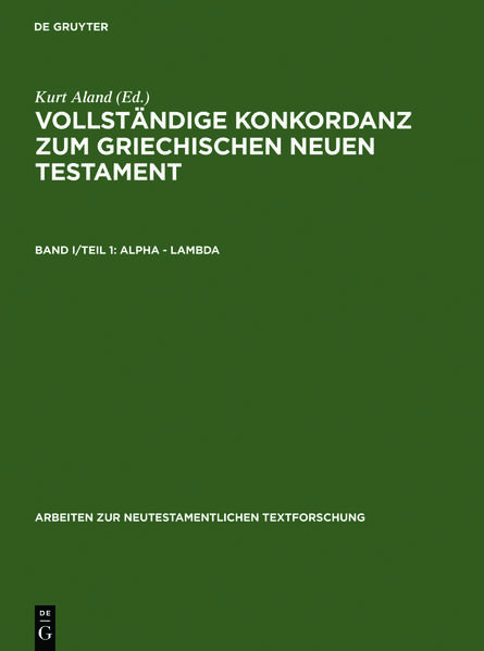 In der Reihe Arbeiten zur Neutestamentlichen Textforschung (ANTF) publiziert das Institut für Neutestamentliche Textforschung (Münster) seit 1963 grundlegende Untersuchungen und Studien zur Textkritik und Textgeschichte des griechischen Neuen Testaments. Die Reihe versteht sich als Forschungs- und Diskussionsforum und stellt Editionen und Instrumente zur Erforschung und Auswertung der neutestamentlichen Primärüberlieferung und der frühen Übersetzungen bereit.