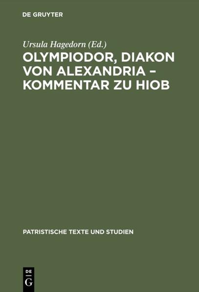 Die Reihe Patristische Texte und Studien publiziert seit 1963 Forschungsergebnisse, die durch die Patristische Kommission, heute ein Gemeinschaftsunternehmen aller deutschen Akademien der Wissenschaften, koordiniert werden. In ihr erscheinen Editionen, Kommentare und Monographien zu den Schriften und Lehren der Kirchenväter.