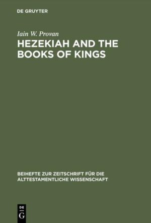 The series Beihefte zur Zeitschrift für die alttestamentliche Wissenschaft (BZAW) covers all areas of research into the Old Testament, focusing on the Hebrew Bible, its early and later forms in Ancient Judaism, as well as its branching into many neighboring cultures of the Ancient Near East and the Greco-Roman world. BZAW welcomes submissions that make an original and significant contribution to the field