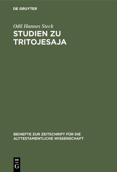 In der Reihe Beihefte zur Zeitschrift für die alttestamentliche Wissenschaft (BZAW) erscheinen Arbeiten zu sämtlichen Gebieten der alttestamentlichen Wissenschaft. Im Zentrum steht die Hebräische Bibel, ihr Vor- und Nachleben im antiken Judentum sowie ihre vielfache Verzweigung in die benachbarten Kulturen der altorientalischen und hellenistisch-römischen Welt. Die BZAW akzeptiert Manuskriptvorschläge, die einen innovativen und signifikanten Beitrag zu Erforschung des Alten Testaments und seiner Umwelt leisten, sich intensiv mit der bestehenden Forschungsliteratur auseinandersetzen, stringent aufgebaut und flüssig geschrieben sind.