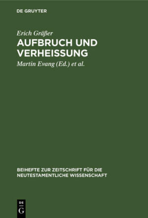 Die Reihe Beihefte zur Zeitschrift für die neutestamentliche Wissenschaft (BZNW) ist eine der renommiertesten internationalen Buchreihen zur neutestamentlichen Wissenschaft. Seit 1923 publiziert sie wegweisende Forschungsarbeiten zum frühen Christentum und angrenzenden Themengebieten. Die Reihe ist historisch-kritisch verankert und steht neuen methodischen Ansätzen, die unser Verständnis des Neuen Testaments befördern, gleichfalls offen gegenüber.