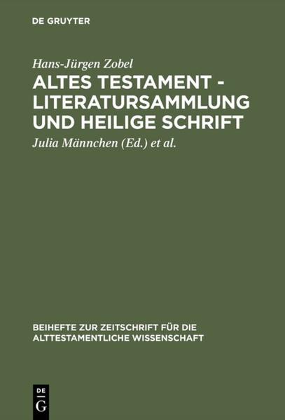 In der Reihe Beihefte zur Zeitschrift für die alttestamentliche Wissenschaft (BZAW) erscheinen Arbeiten zu sämtlichen Gebieten der alttestamentlichen Wissenschaft. Im Zentrum steht die Hebräische Bibel, ihr Vor- und Nachleben im antiken Judentum sowie ihre vielfache Verzweigung in die benachbarten Kulturen der altorientalischen und hellenistisch-römischen Welt. Die BZAW akzeptiert Manuskriptvorschläge, die einen innovativen und signifikanten Beitrag zu Erforschung des Alten Testaments und seiner Umwelt leisten, sich intensiv mit der bestehenden Forschungsliteratur auseinandersetzen, stringent aufgebaut und flüssig geschrieben sind.