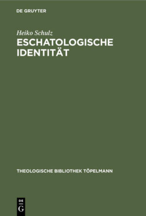 Frontmatter -- VORWORT -- INHALTSVERZEICHNIS -- Vorläufige Expektoration -- I. VORSEHUNG, ERHALTUNG, LENKUNG: EIN HISTORISCH-SYSTEMATISCHER PROBLEMAUFRISS -- 1. Einleitung: Providenz als Thema der Dogmatik -- 2. Theologiegeschichtliche Rekonstruktion: Von Thomas von Aquin bis zur Kopenhagener Schultheologie -- 3. Kierkegaard zwischen Luther, Descartes und Schleiermacher. Ein vorläufiges Resümee -- II. ESCHATOLOGISCHE IDENTITÄT: KIERKEGAARDS THEORIE DER VORSEHUNG -- 1. ABSCHNITT: DAS OBJEKTIVE PROBLEM -- 2. ABSCHNITT: DAS SUBJEKTIVE PROBLEM -- A. Theorie des Schicksals -- B. Theorie des Zufalls. Ein Zwischenspiel -- C. Theorie der Vorsehung -- Literaturverzeichnis -- Personenregister -- Sachregister