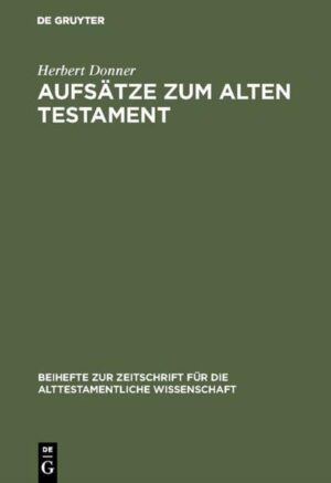 In der Reihe Beihefte zur Zeitschrift für die alttestamentliche Wissenschaft (BZAW) erscheinen Arbeiten zu sämtlichen Gebieten der alttestamentlichen Wissenschaft. Im Zentrum steht die Hebräische Bibel, ihr Vor- und Nachleben im antiken Judentum sowie ihre vielfache Verzweigung in die benachbarten Kulturen der altorientalischen und hellenistisch-römischen Welt. Die BZAW akzeptiert Manuskriptvorschläge, die einen innovativen und signifikanten Beitrag zu Erforschung des Alten Testaments und seiner Umwelt leisten, sich intensiv mit der bestehenden Forschungsliteratur auseinandersetzen, stringent aufgebaut und flüssig geschrieben sind.