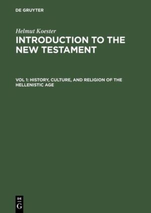 While the first American edition of this book, published more than a decade ago, was a revised translation of the German book, Einführung in das Neue Testament, this second edition of the first volume of the Introduction to the New Testament is no longer dependent upon a previously published German work. The author hopes that for the student of the New Testament it is a useful introduction into the many complex aspects of the political, cultural, and religious developments that characterized the world in which early Christianity arose and by which the New Testament and other early Christian writings were shaped.