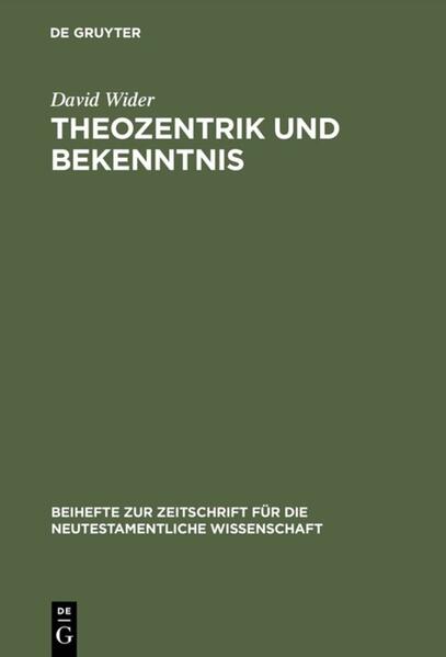 Die Reihe Beihefte zur Zeitschrift für die neutestamentliche Wissenschaft (BZNW) ist eine der renommiertesten internationalen Buchreihen zur neutestamentlichen Wissenschaft. Seit 1923 publiziert sie wegweisende Forschungsarbeiten zum frühen Christentum und angrenzenden Themengebieten. Die Reihe ist historisch-kritisch verankert und steht neuen methodischen Ansätzen, die unser Verständnis des Neuen Testaments befördern, gleichfalls offen gegenüber.