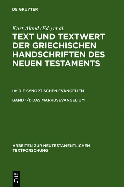 In der Reihe Arbeiten zur Neutestamentlichen Textforschung (ANTF) publiziert das Institut für Neutestamentliche Textforschung (Münster) seit 1963 grundlegende Untersuchungen und Studien zur Textkritik und Textgeschichte des griechischen Neuen Testaments. Die Reihe versteht sich als Forschungs- und Diskussionsforum und stellt Editionen und Instrumente zur Erforschung und Auswertung der neutestamentlichen Primärüberlieferung und der frühen Übersetzungen bereit.