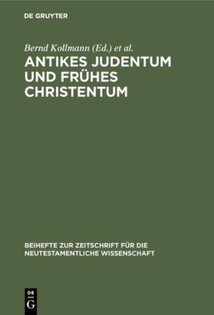 Die Reihe Beihefte zur Zeitschrift für die neutestamentliche Wissenschaft (BZNW) ist eine der renommiertesten internationalen Buchreihen zur neutestamentlichen Wissenschaft. Seit 1923 publiziert sie wegweisende Forschungsarbeiten zum frühen Christentum und angrenzenden Themengebieten. Die Reihe ist historisch-kritisch verankert und steht neuen methodischen Ansätzen, die unser Verständnis des Neuen Testaments befördern, gleichfalls offen gegenüber.