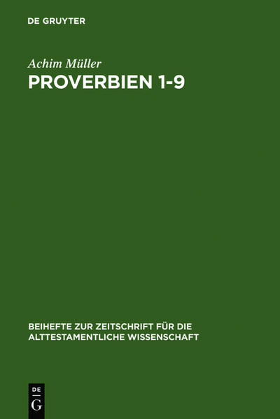Proverbien 1-9 | Bundesamt für magische Wesen