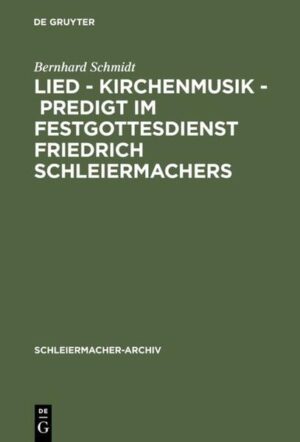 Die vorliegende Untersuchung befaßt sich mit den "Festgottesdiensten" Friedrich Schleiermachers als Prediger an der Berliner Dreifaltigkeitskirche zwischen 1809 und 1829. Ausgehend von Schleiermachers Theorie des Festgottesdienstes werden neun dieser Festgottesdienste rekonstruiert, indem die Elemente Lied, Kirchenmusik, Gebet und Liturgie so weit wie möglich dokumentiert und deren theologische wie ästhetische Kohärenz geprüft werden. Unterbrochen werden diese Analysen durch vier Exkurse (Kirchenmusik, Gesangbucharbeit, Agende und Gottesdienstvorbereitung). Es folgt ein Dokumenten- und Materialanhang, der überwiegend ungedruckte Quellen aus dem Umfeld des Schleiermacherschen Gottesdienstes erstmalig veröffentlicht, darunter die wieder-entdeckten Protokolle der Berliner "Gesangbuchs-Commission". Die von Schleiermacher in seiner liturgischen Theorie postulierte Einheit und Ganzheit des Kultus kann in seiner eigenen liturgischen Praxis der Festgottesdienste der Berliner Zeit eindrücklich nachgewiesen werden. Die einzelnen liturgischen Elemente sind sorgfältig aufeinander abgestimmt, wobei jeweils in der Predigt der Schlüssel zum theologischen Gesamtverständnis des Gottesdienstes zu sehen ist.