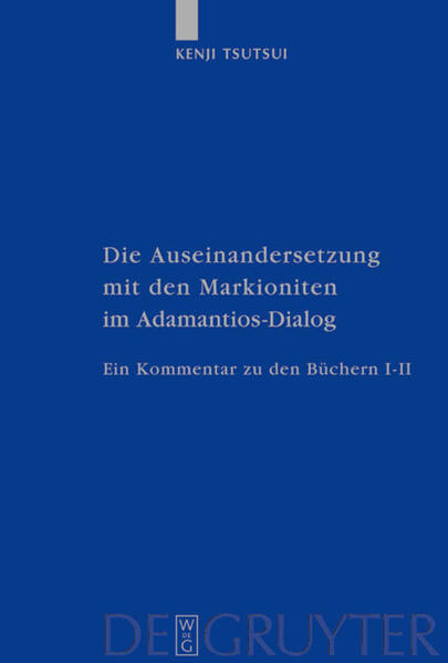 Im Mittelpunkt des Bandes steht die eingehende Kommentierung der ersten beiden Bücher des Adamantius-Dialogs, eines wichtigen antimarkionitischen Textes aus dem 4. Jahrhundert. Grundlage ist eine neue kritische Lesung des Textes der Handschrift codex Venetus gr. 496, da die GCS-Ausgabe von Bakhuyzen (1901) bekanntermaßen fehlerhaft ist. Die ausführliche Einleitung behandelt den gesamten Dialog einschließlich, unter anderem, Text- und Quellenkritik und historischem Hintergrund.