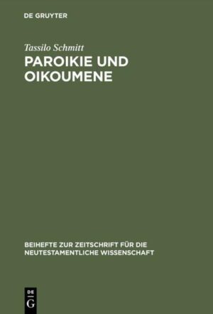 Die Studie geht dem Selbstverständnis und dem Verhältnis der Kirche in Rom zur politischen und sozialen Umwelt im späten 1. Jahrhundert nach. Im Fokus der Untersuchungen steht dabei der 1. Clemensbrief.